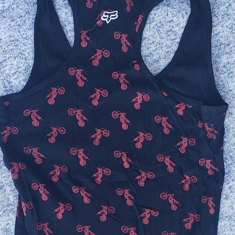Fox Racing Ribbed Motorcycle Tank Top - Picture 3 of 3